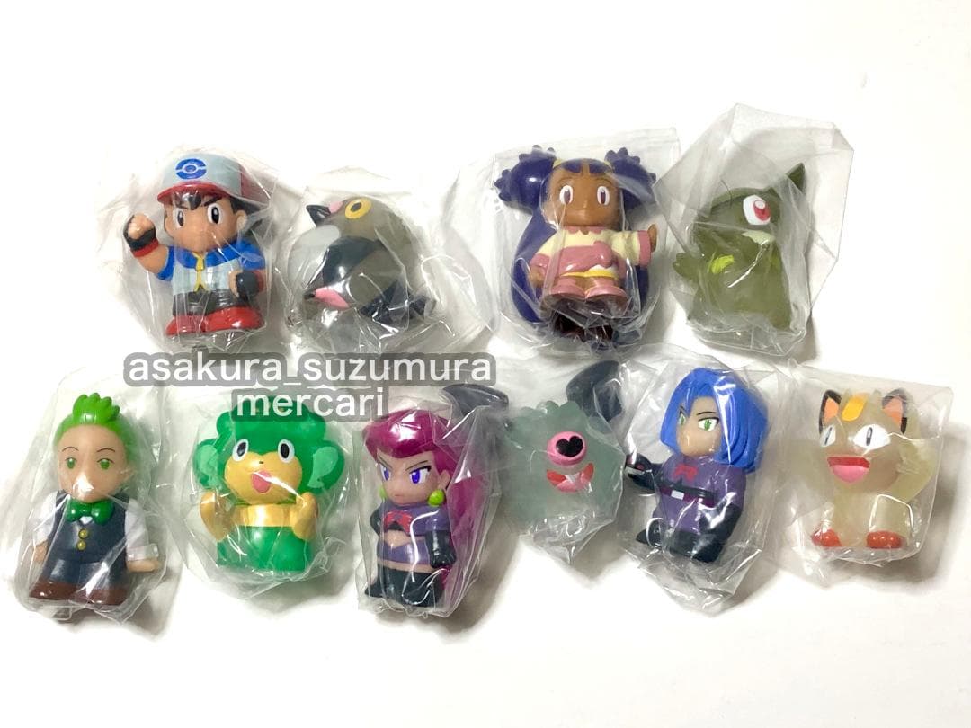 pokemonkids 未使用 ポケモンキャラキッズW フルコンプセット 宝可梦