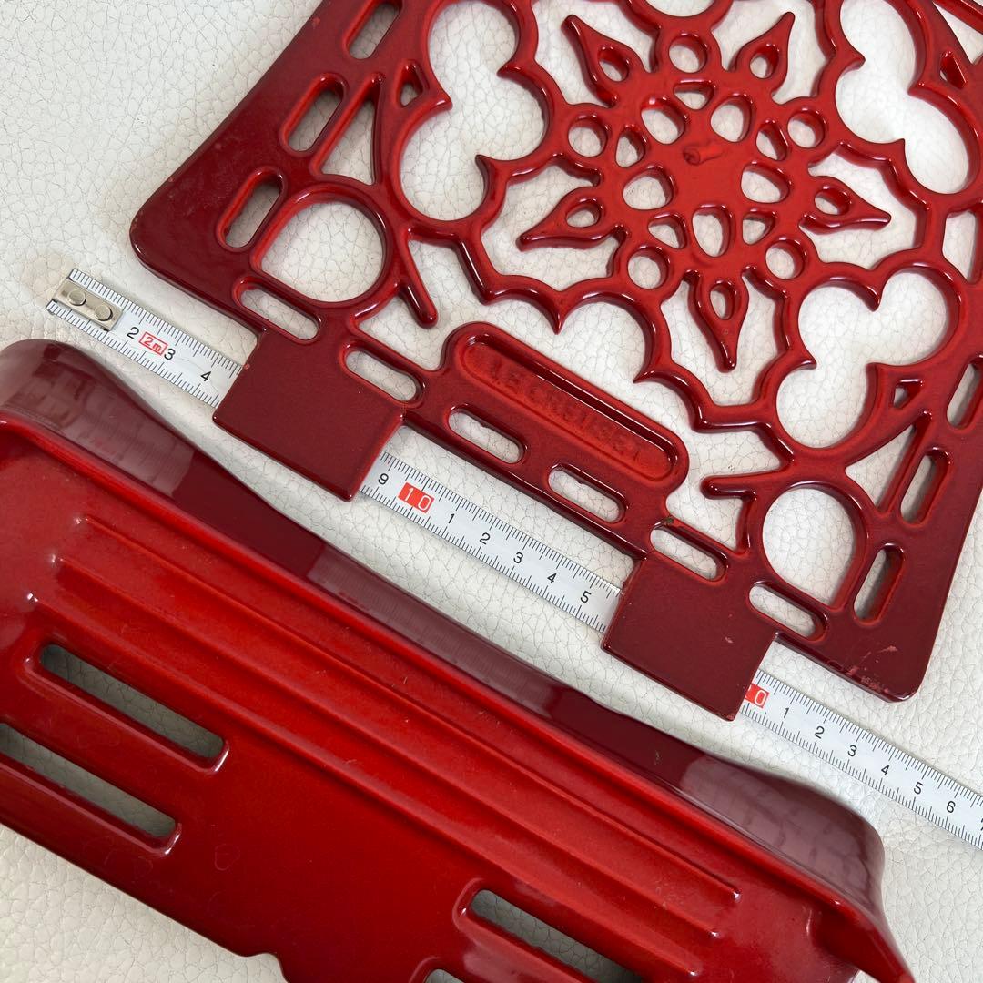 ル クルーゼ　ブックスタンド　レシピスタンド　ヴィンテージ　レア