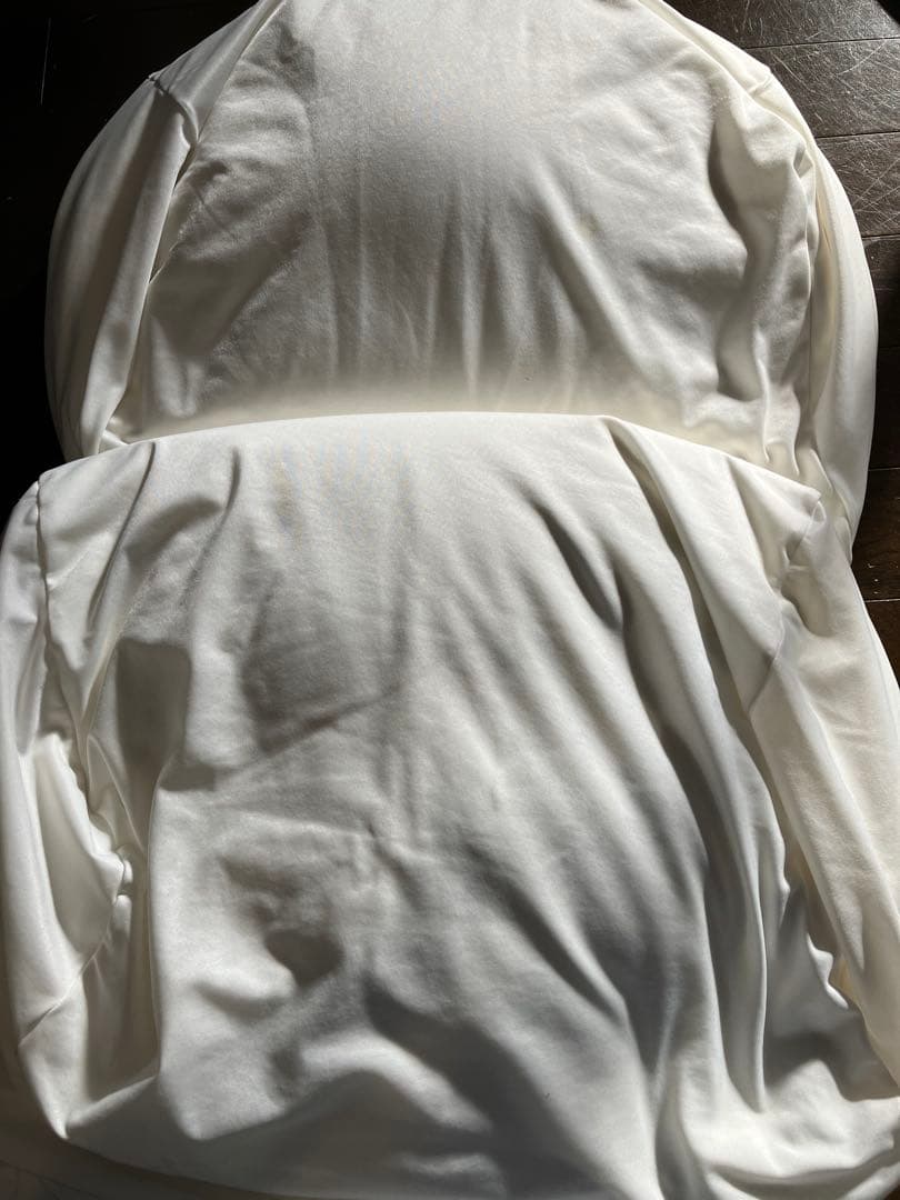 無印良品　ビーズクッション　2個セット　デニム