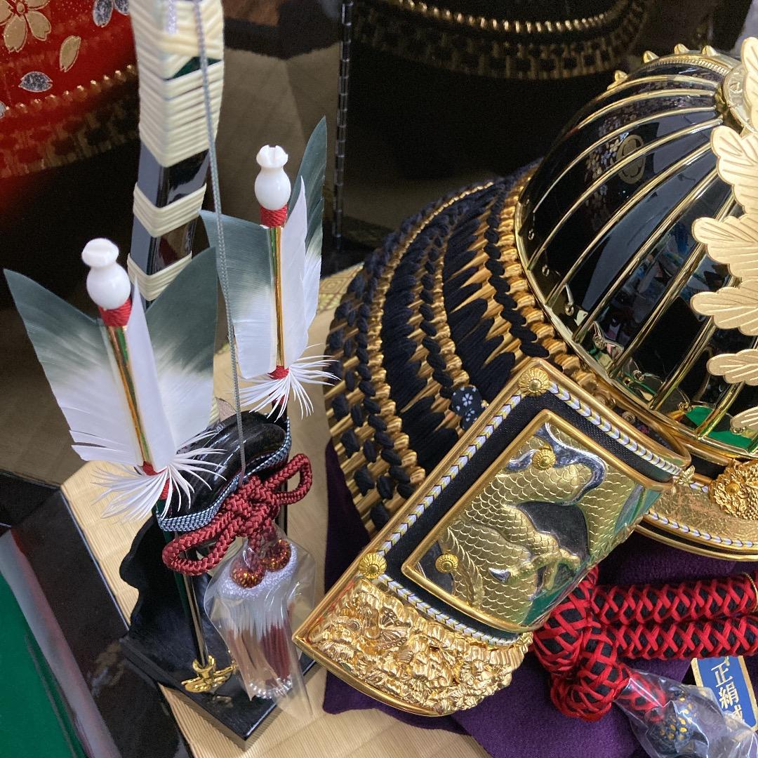 専用ページ　F6 特別価格！着用兜　徳川兜飾り　五月収納兜　かぶれる兜