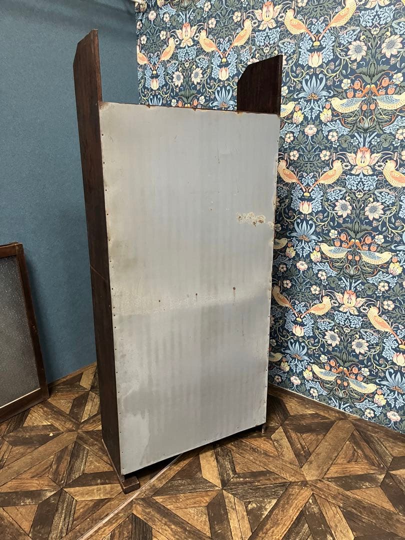 木製棚 当時物 昭和レトロ インテリア ビンテージ アンティーク 古道具 古民家