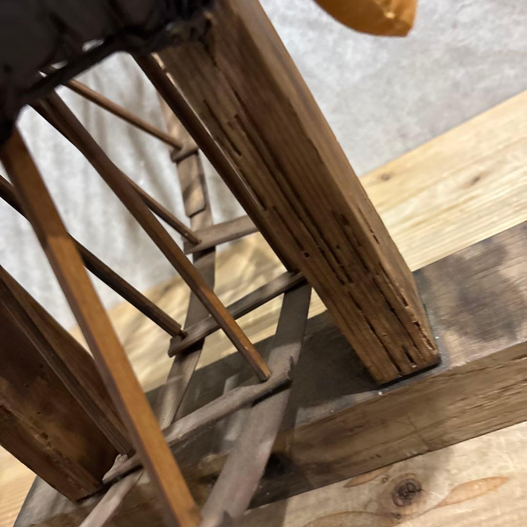 希少 古民具 木製 糸車（糸巻き）江戸〜明治期 和家具 古民家・店舗ディスプレイ