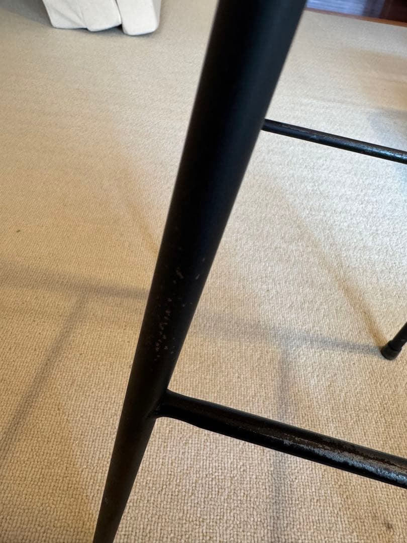 木製ハイスツール 直径28cm 高さ68cm