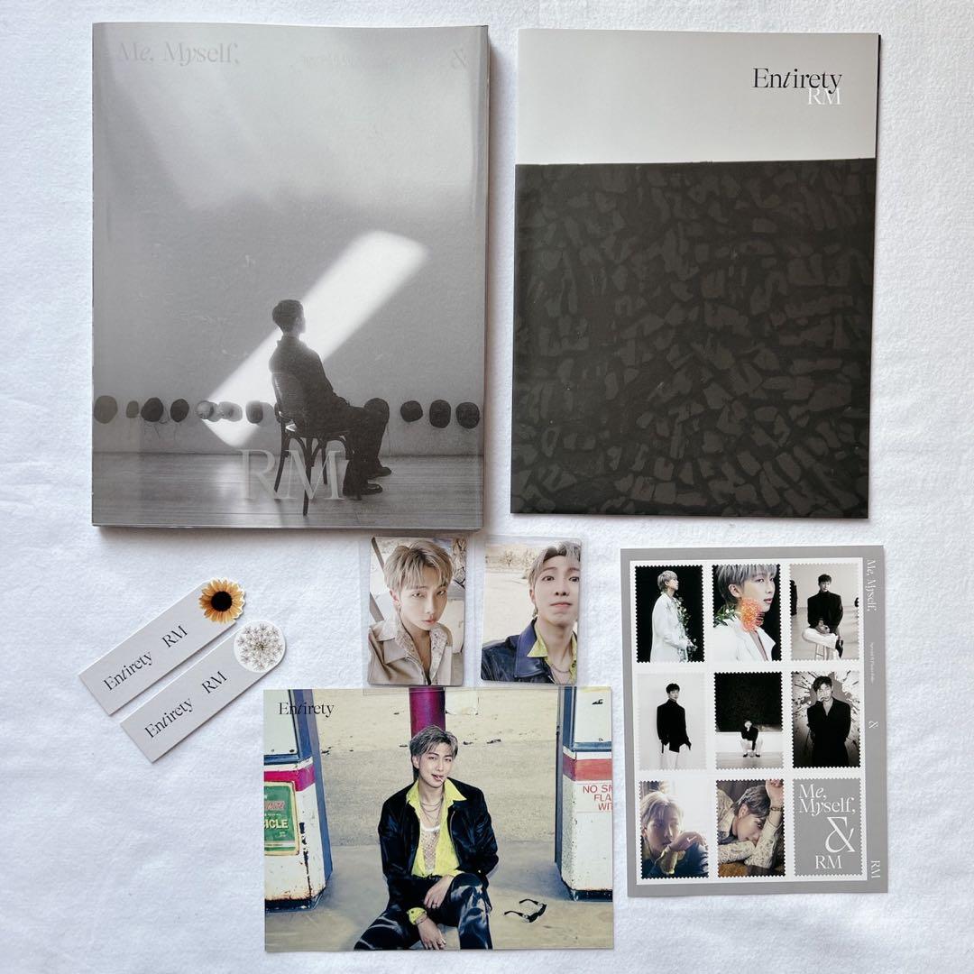 BTS Me,Myself 写真集 コンプ トレカ15枚付き - メルカリ