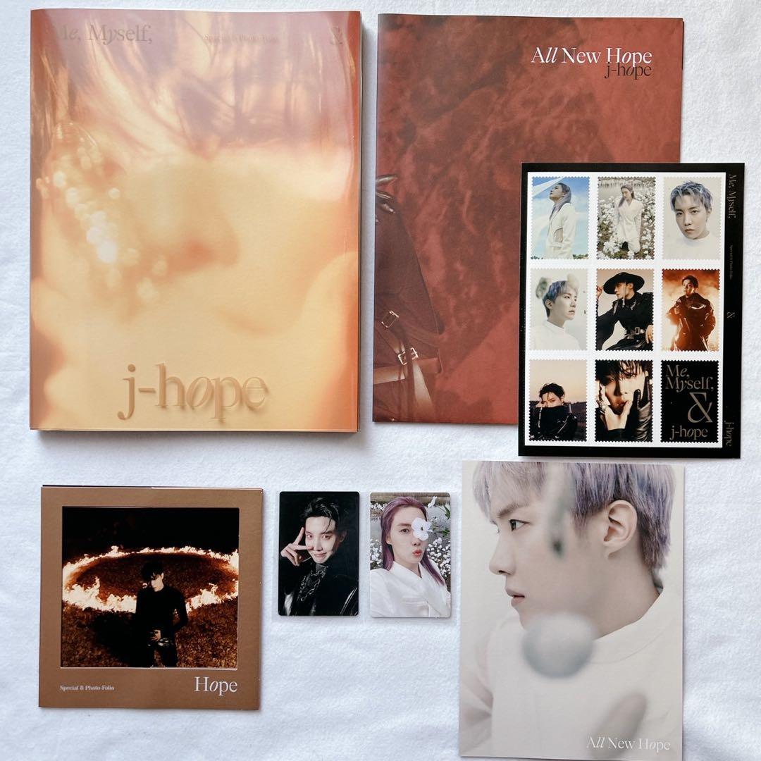 BTS Me,Myself 写真集 コンプ トレカ15枚付き - メルカリ