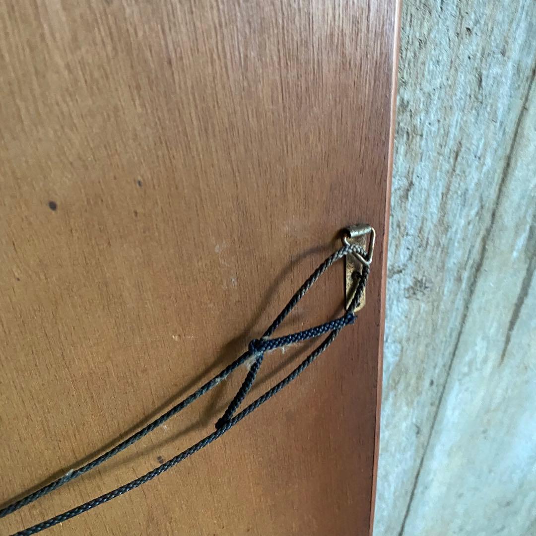 ラタン　籐　ウォールミラー　姿見　ヴィンテージ