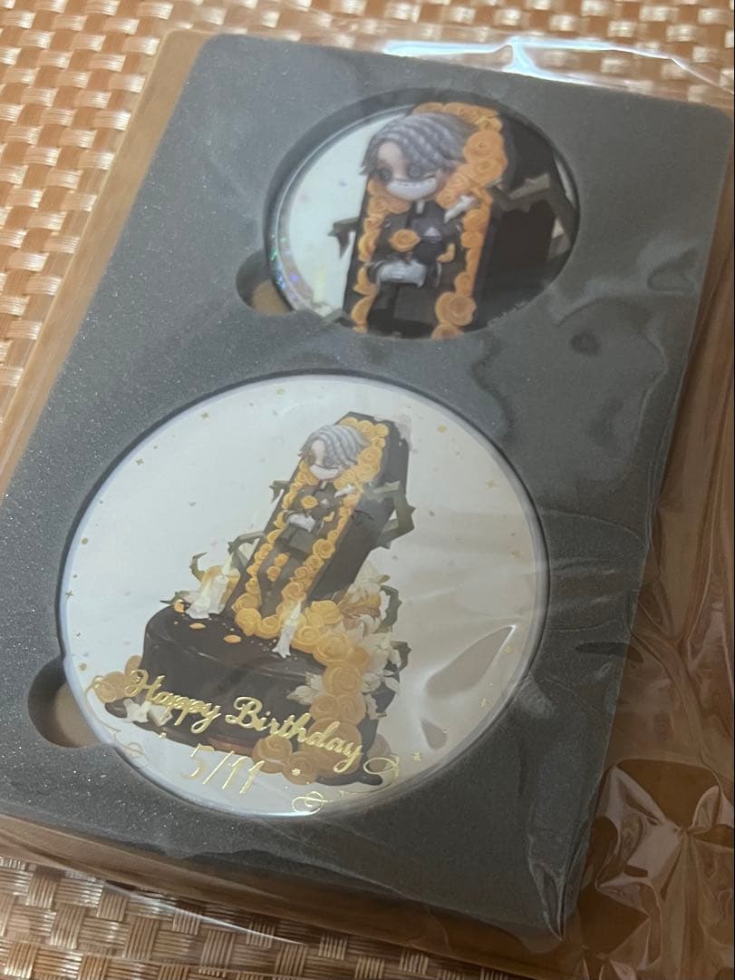 第五人格 IdentityV バースデーグッズ 誕生日 缶バッジ ポスカ 納棺師