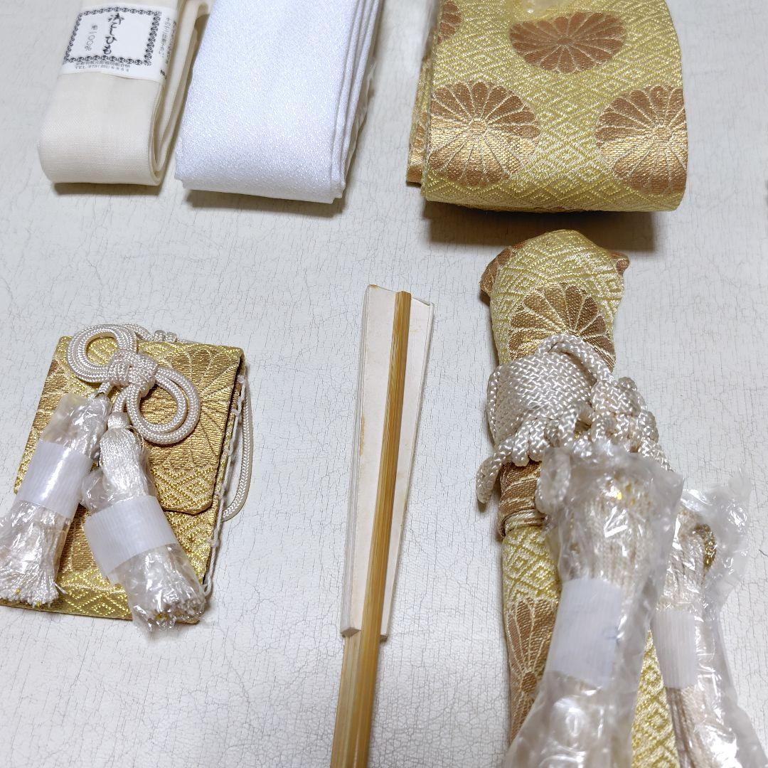 七五三 五歳 男の子 5歳 753 羽織袴 衣装 フルセット 12点 金色 鷹