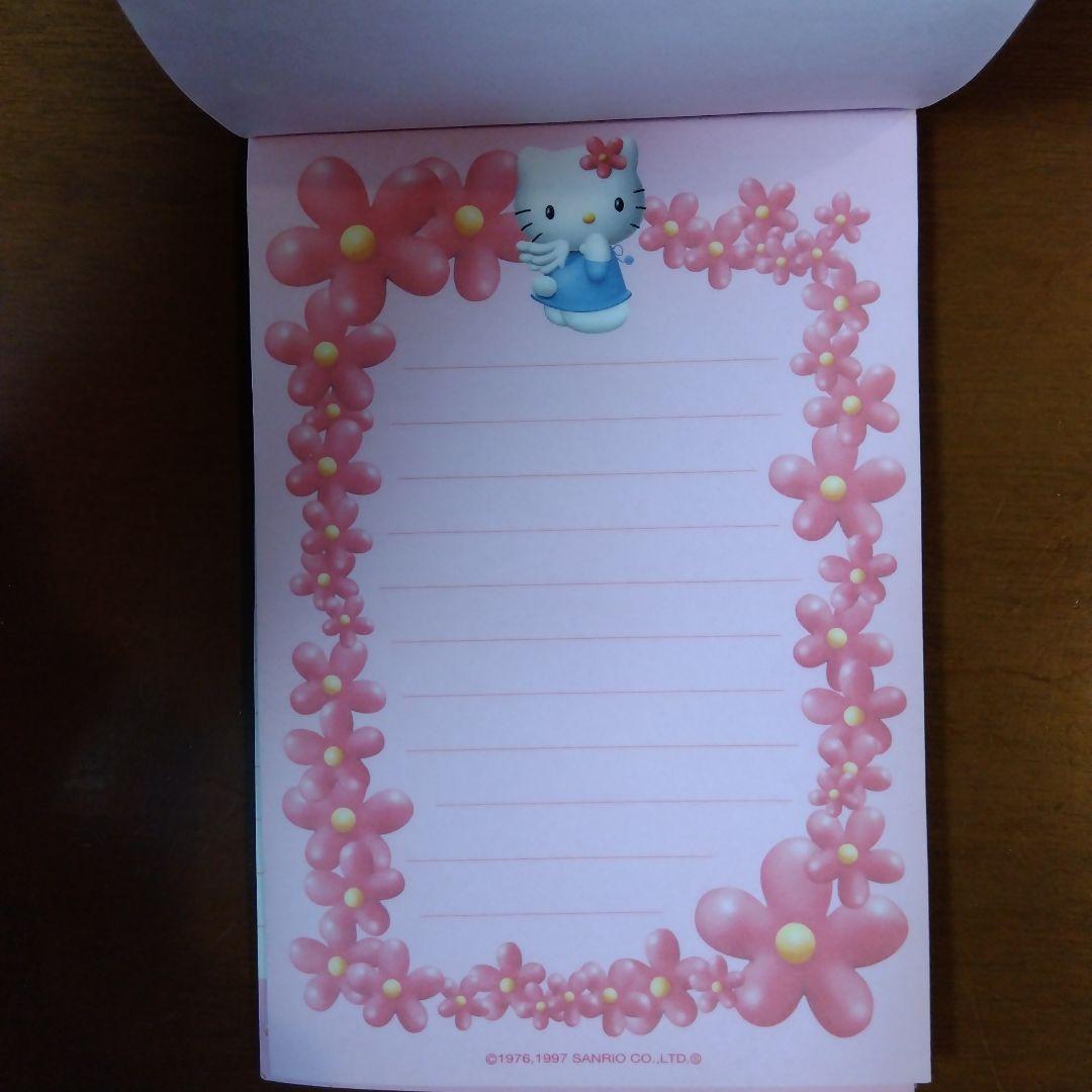 サンリオ ハローキティ エンジェル 天使 メモ帳 ピンク レア レトロ