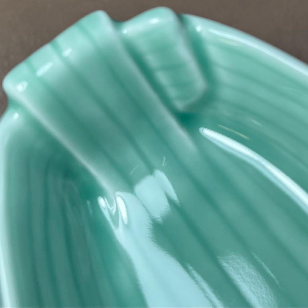 深川製磁　百年庵　笹青磁　笹舟取皿揃