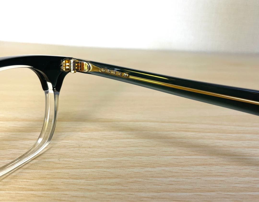 白山眼鏡 POST TWO-TONE - メルカリ