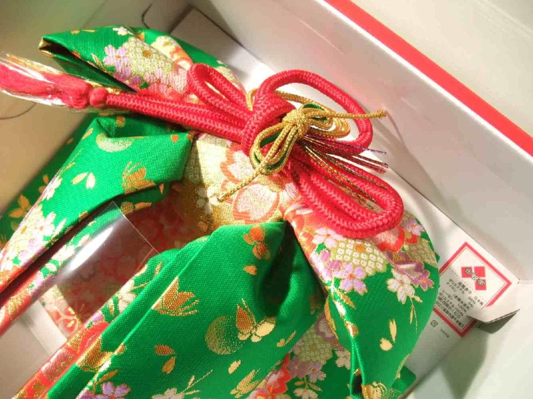 七五三 結び帯 箱せこセット 草履バッグ 大サイズ ７歳用 新品 g7268