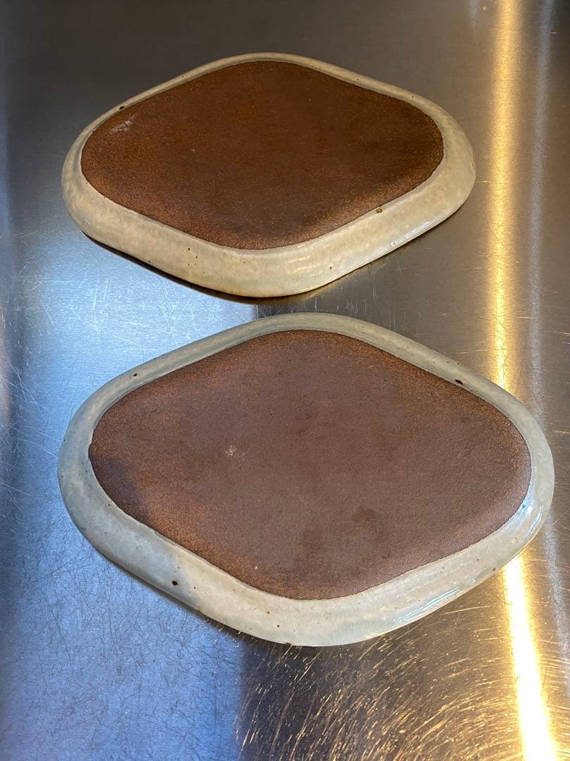 市野吉記さん　お皿2枚セット