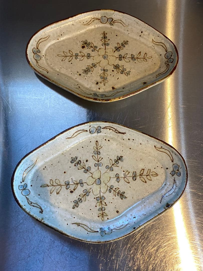 市野吉記さん　お皿2枚セット