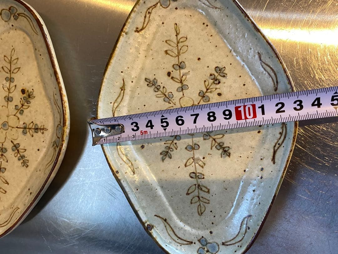 市野吉記さん　お皿2枚セット