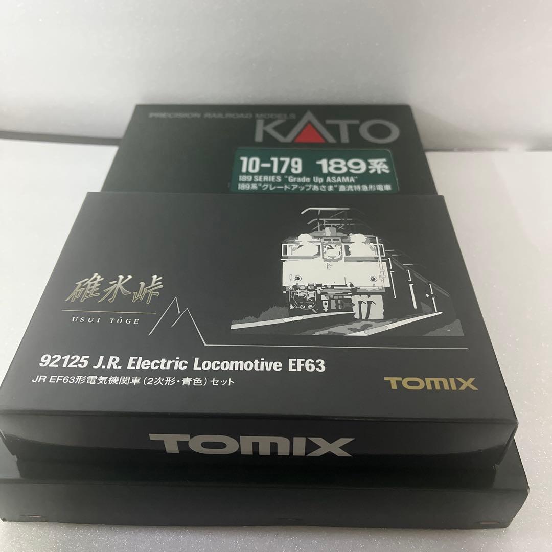 KATO 189家グレードアップあさま　TOMIX EF63 2次形青色 JR EF63形電気機関車（3次形・青色）セット｜製品情報｜製品検索｜鉄道