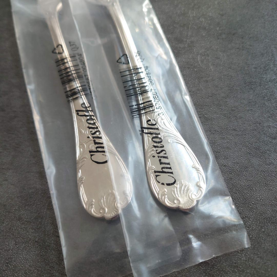 極希少 クリストフル マルリー オードブル/エスカルゴフォーク 未開封 2点