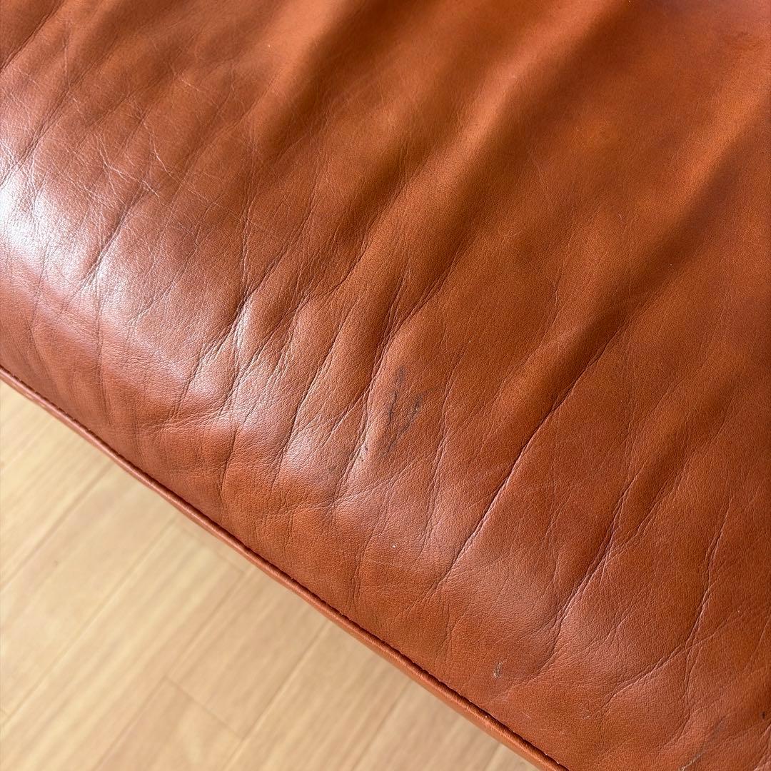 3人掛けソファ 本革(一部合成皮革)タイプ (アネーロ SK BR)