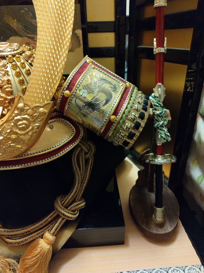 五月人形☆兜飾り☆龍道作