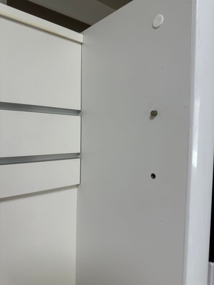 ホワイト大型テレビボード3点セット