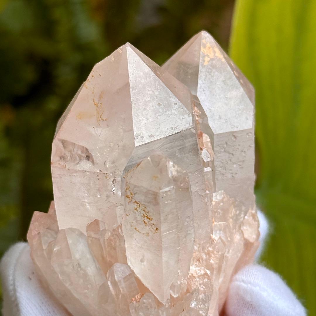 ピンクキャンドルクォーツ　原石　マダガスカル産　天然石