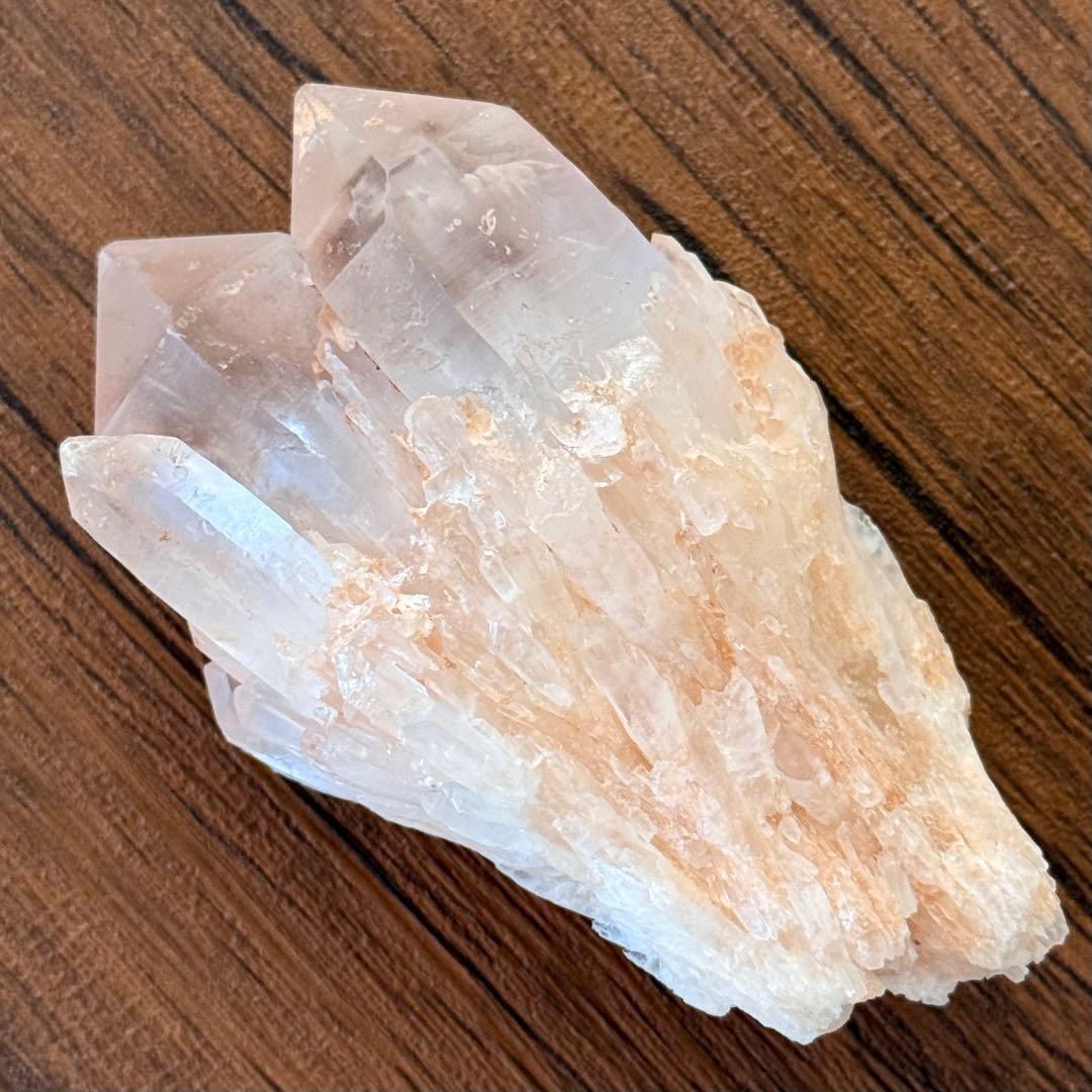 ピンクキャンドルクォーツ　原石　マダガスカル産　天然石