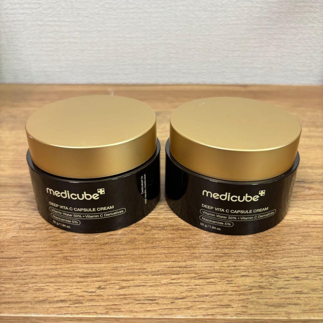 メディキューブ ディープビタCカプセルクリーム セット - メルカリ