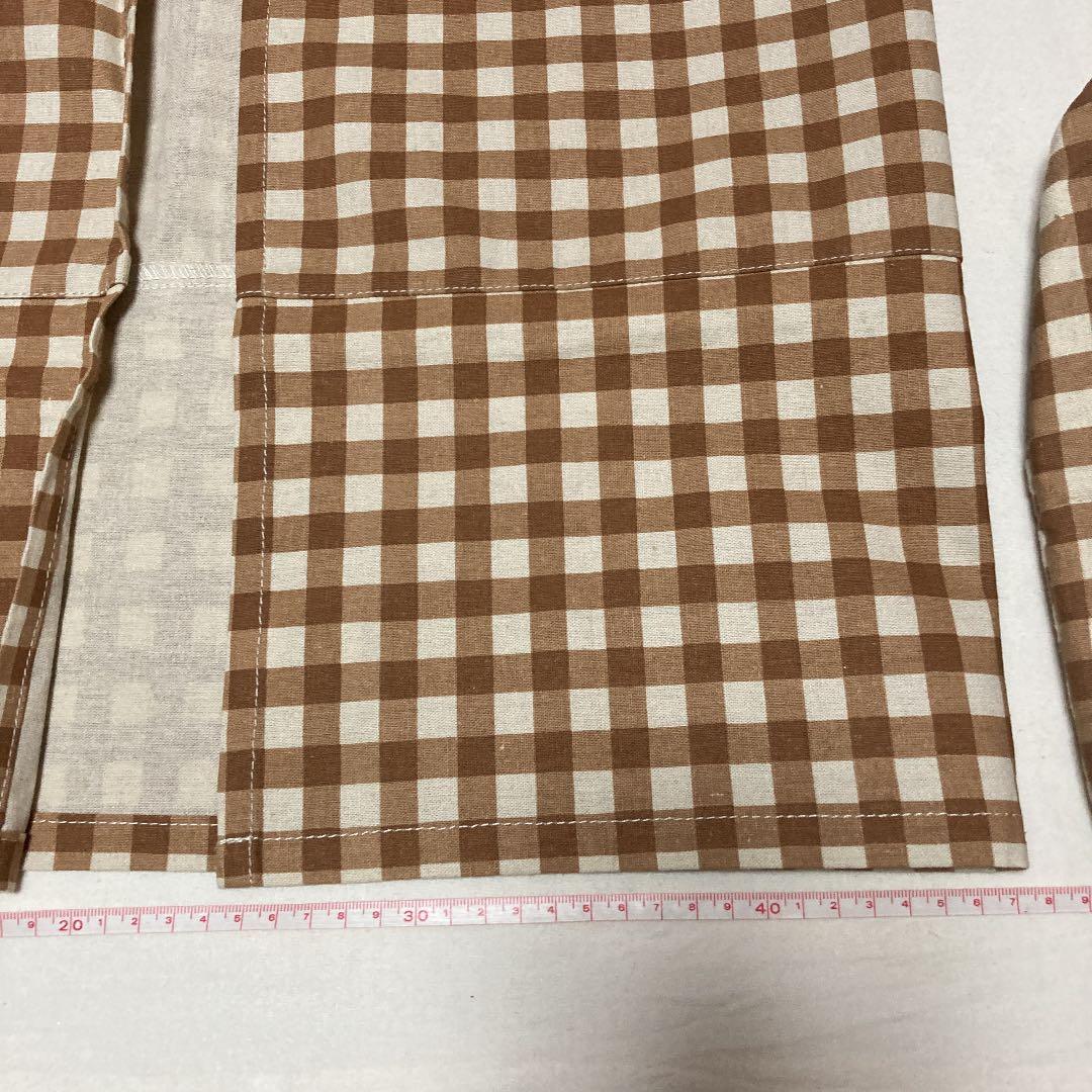 サマンサモスモス  's ミトン　エプロン　チェック柄