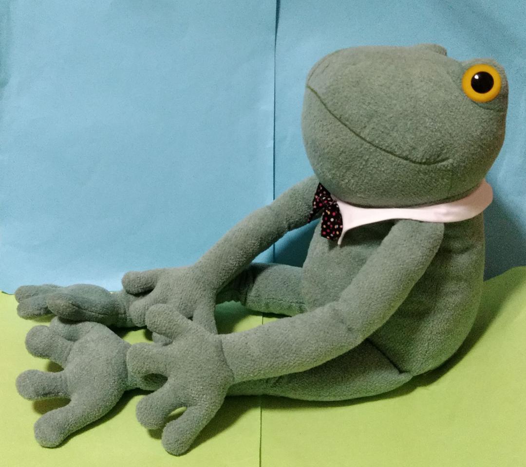 モンスイユ カエル 初代 ブリトー LL 特大 ぬいぐるみ MON SEUIL