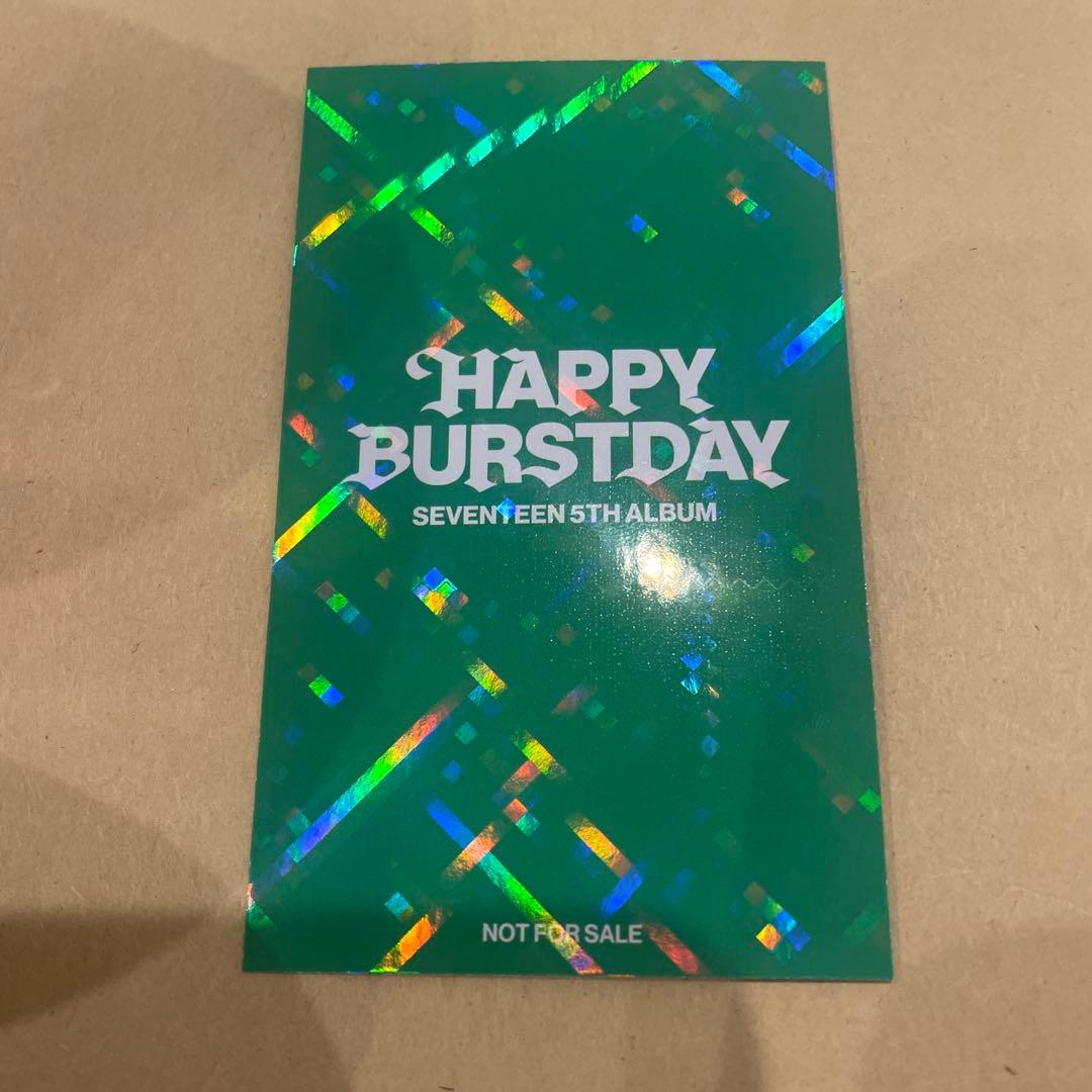 SEVENTEEN エスクプス HAPPYBURSTDAY HMV ラキドロ