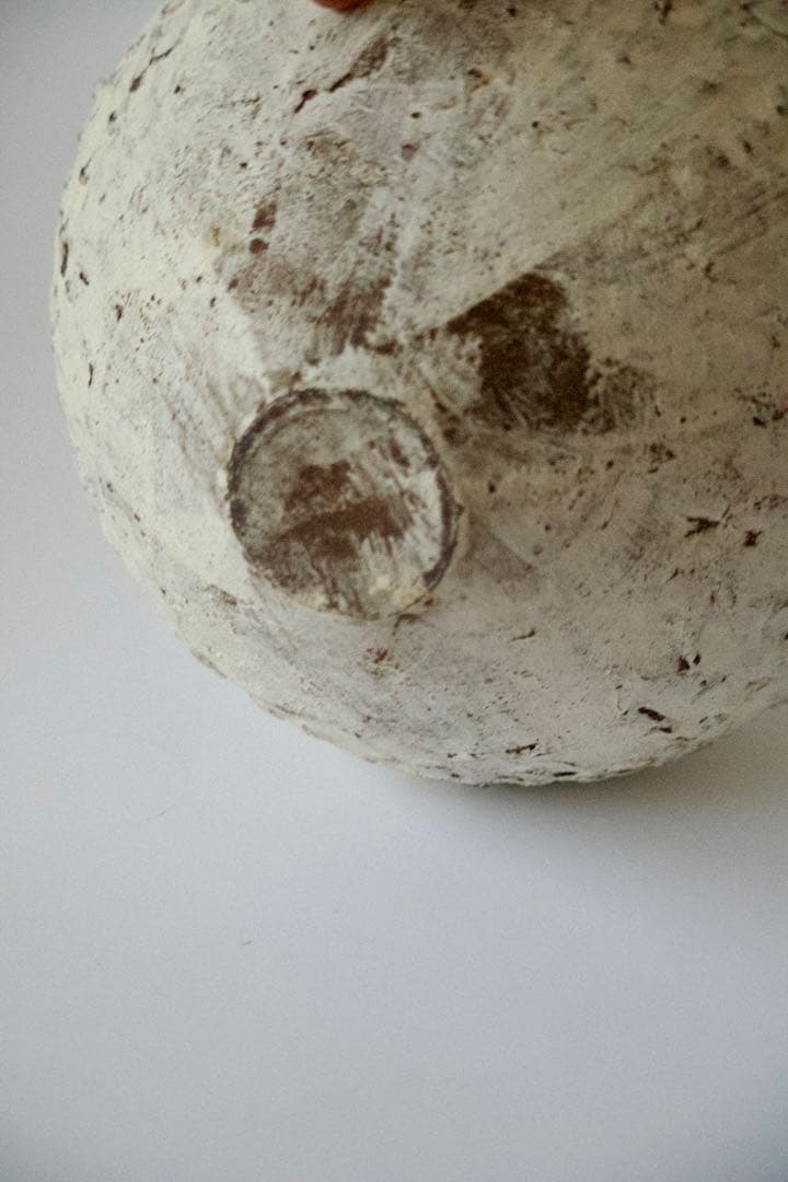 二階堂明弘 焼きしめ花器(手びねり) - メルカリ