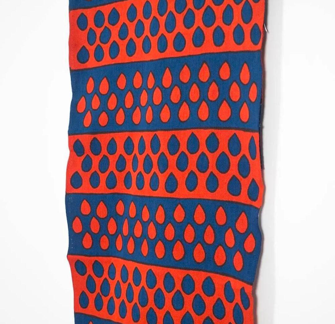 柚木沙弥郎 小巾布 「滴」 シルクスクリーン（手捺染）タペストリー