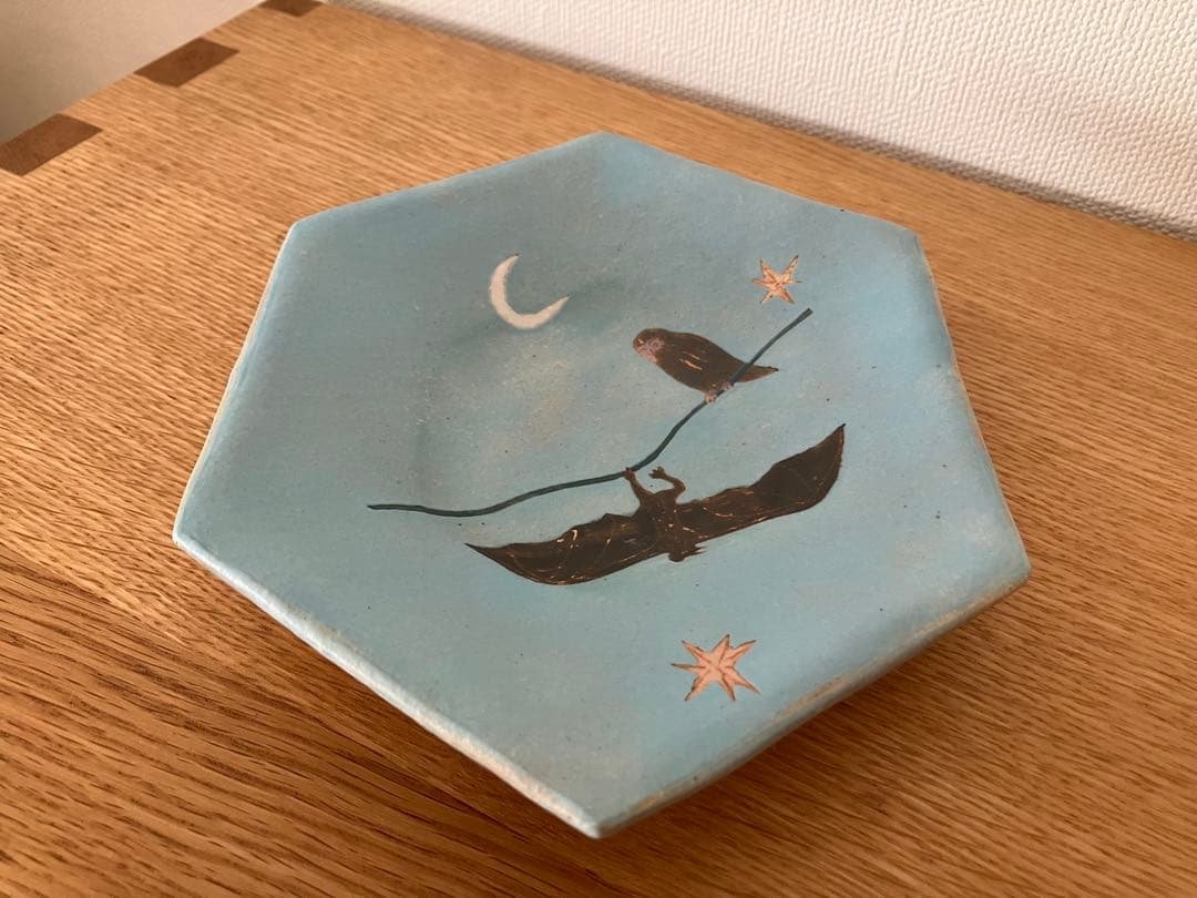 増田良平さんの六角鉢 2枚セット