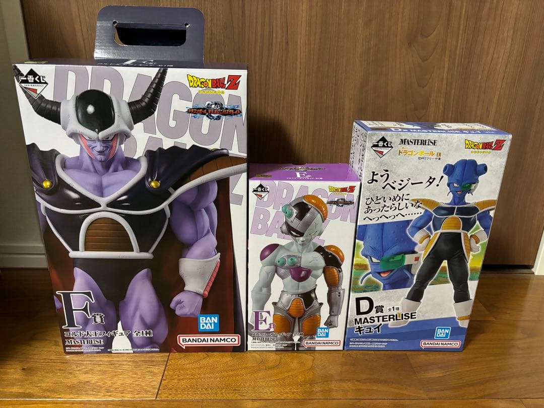 一番くじ　ドラゴンボール　コルド大王、メカフリーザ、キュイ　3体セット ドラゴンボール』一番くじ“VSオムニバスグレイト”本日（1/13）発売