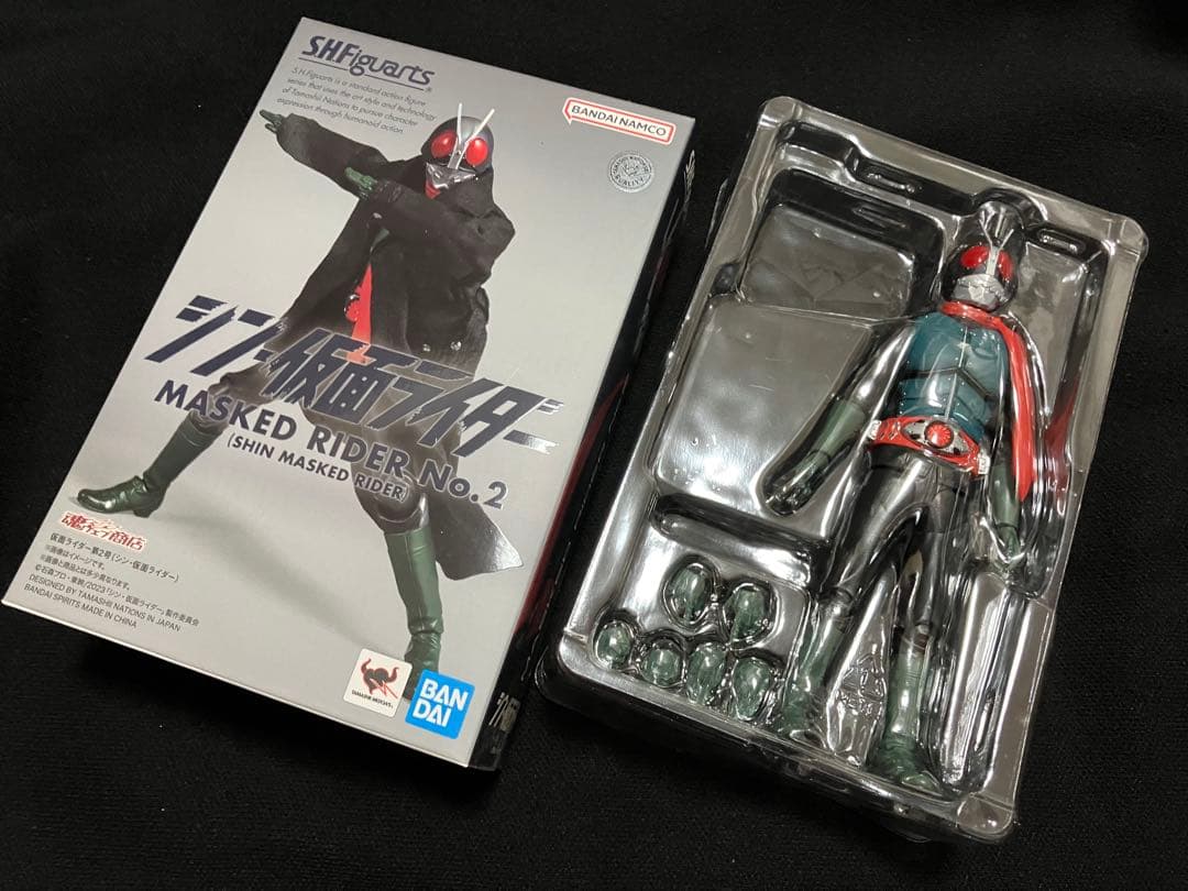 【開封済】S.H.Figuarts 仮面ライダー&第2号（シン・仮面ライダー）