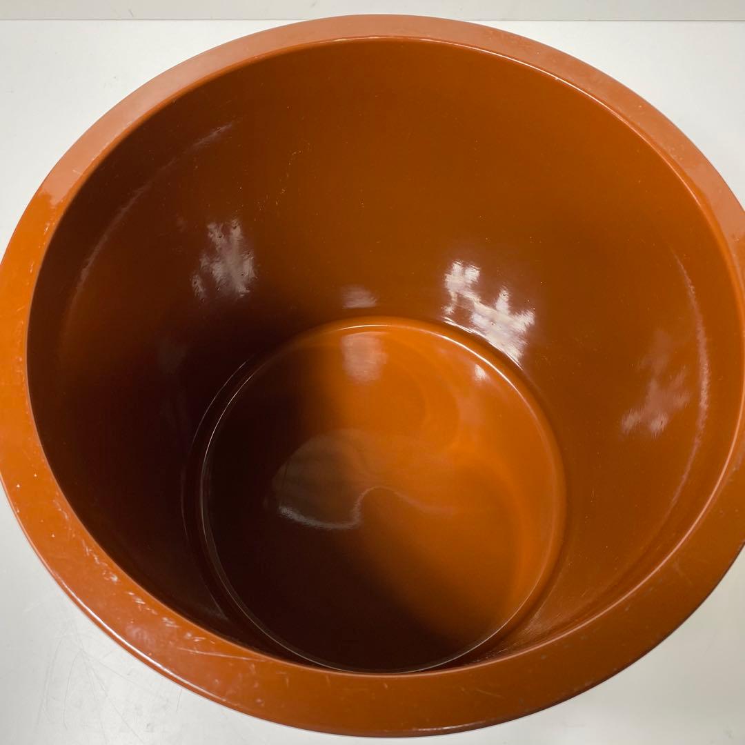 【超稀少品】　常滑焼 久松窯 　甕　 切立蓋付 8号　日本製　容器　訳あり