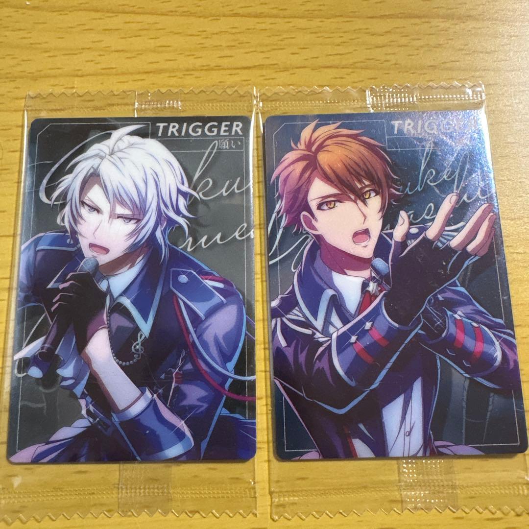 アイナナ ウエハース TRIGGER 願い 早乙女楽 十龍之介 セット - メルカリ