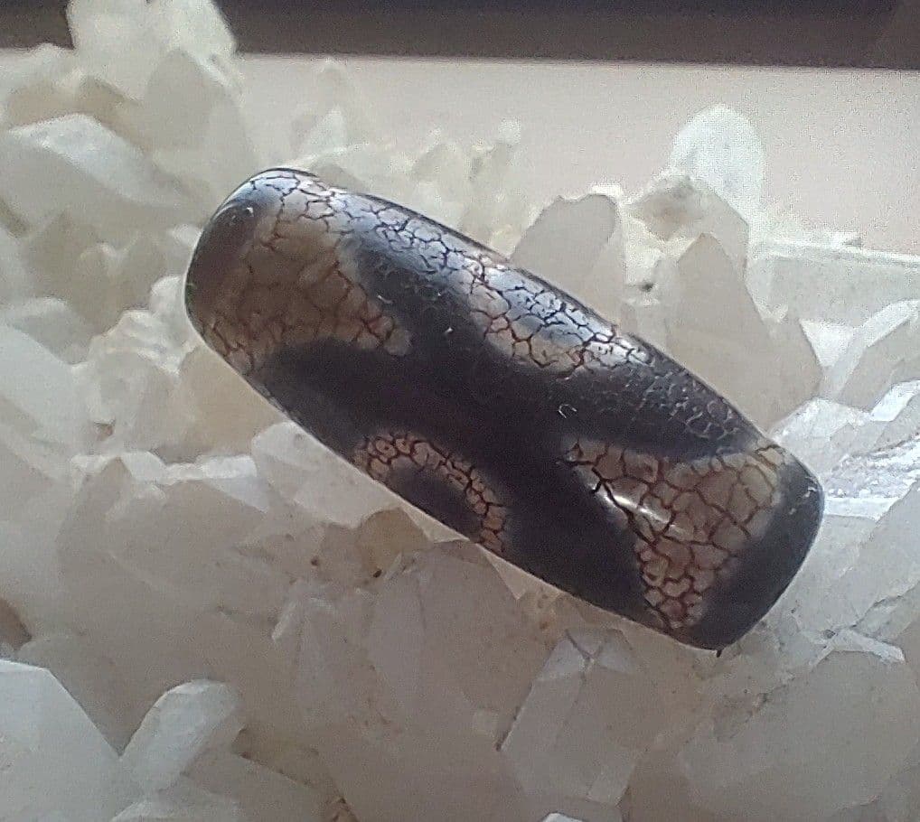 金運アップには【開眼三眼天珠】