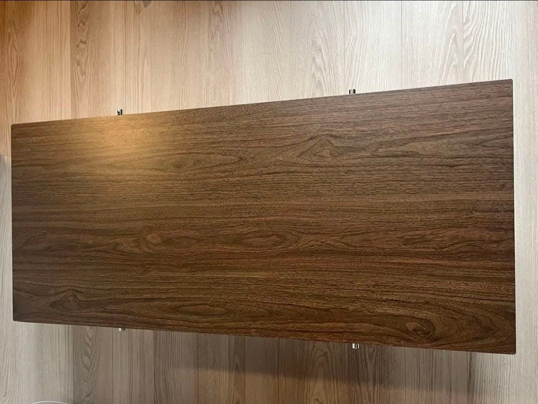 ブラウン 引き出し付きセンターテーブル