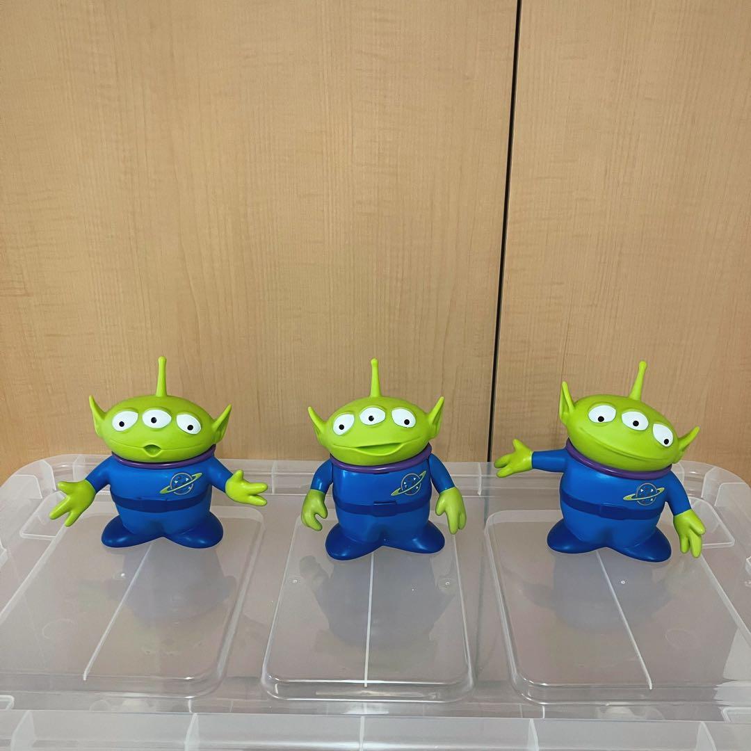 リトルグリーンメン 3人 トイストーリー トーキングフィギュア - メルカリ