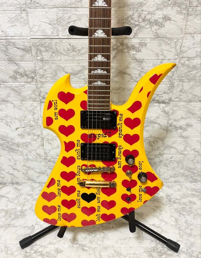 整備済】Burny MG-145S hide シグネチャー イエローハート - メルカリ