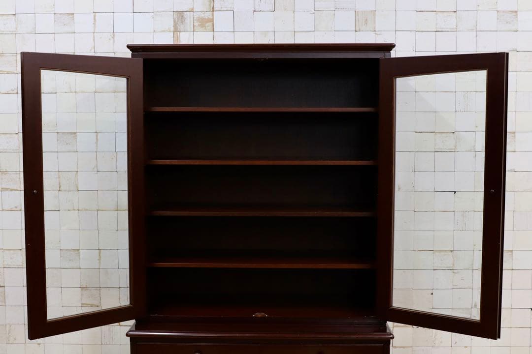 GMHO68○メープル不二家 食器棚 カップボード キャビネット クラシック