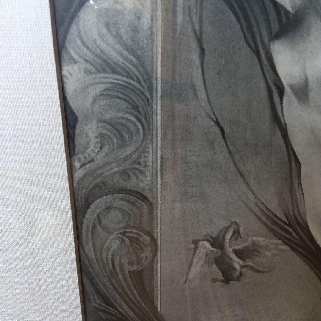 建石修志　鉛筆画　直筆　サイン　署名　北川健次　銅版画　山本六三　山下陽子