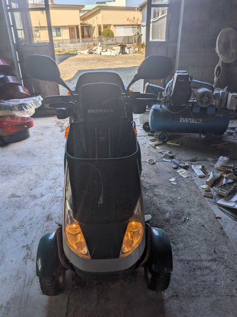 HONDAホンダ 電動カート シニアカー グリーン系／直接引き取り限定