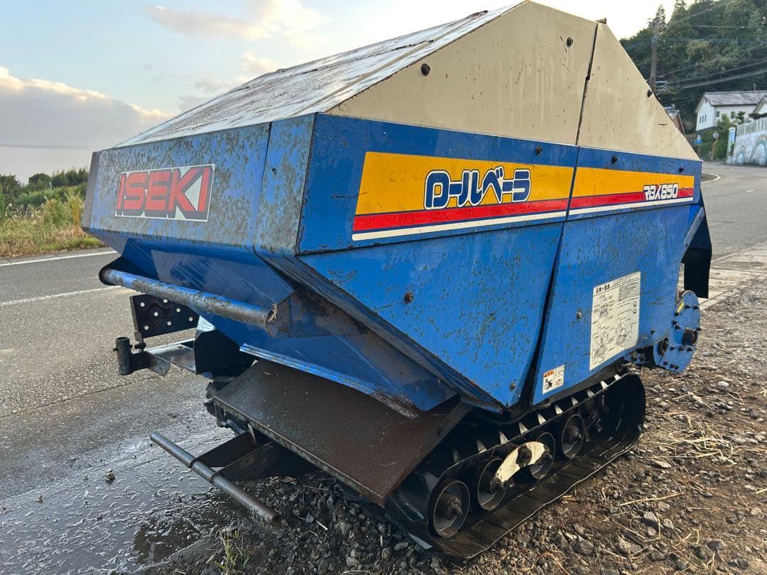 宮崎　アテックス ロールベーラ ディーゼル　5.5馬力　RBX850J 動画あり