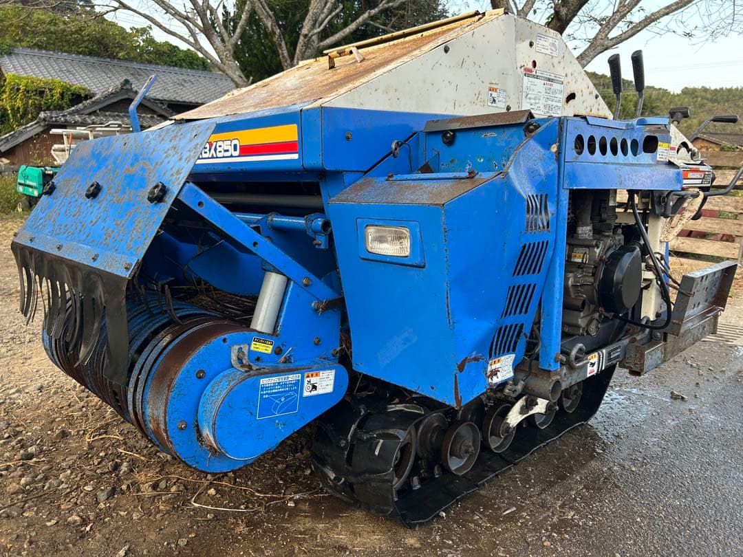 宮崎　アテックス ロールベーラ ディーゼル　5.5馬力　RBX850J 動画あり