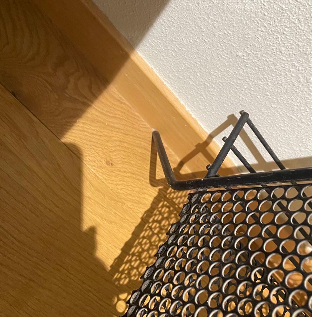 50年代　60年代 ミッドセンチュリー　マガジンシェルフ　アイアン棚