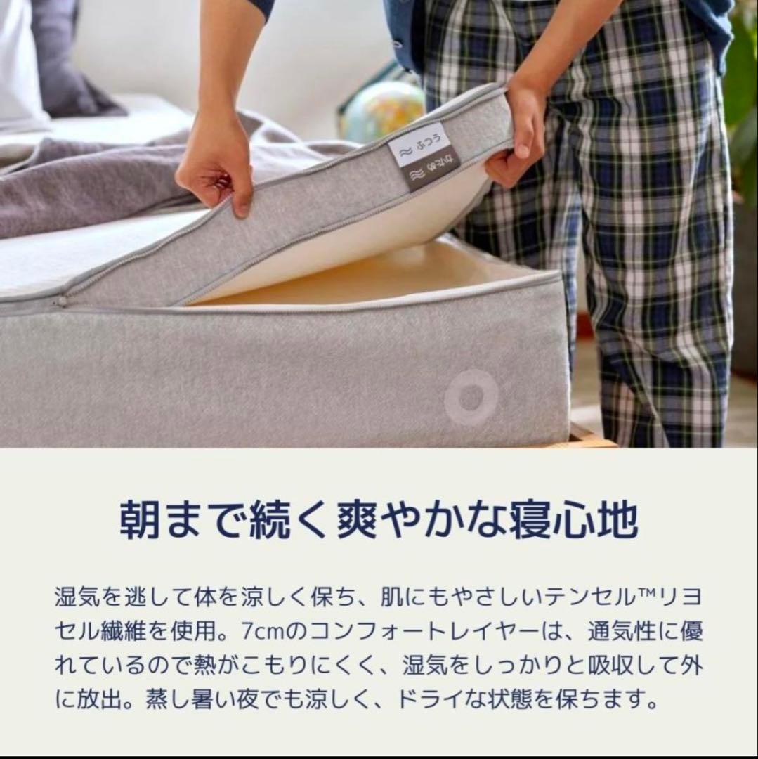 コアラマットレスKORE クイーン + バノン すのこベッド　クイーン