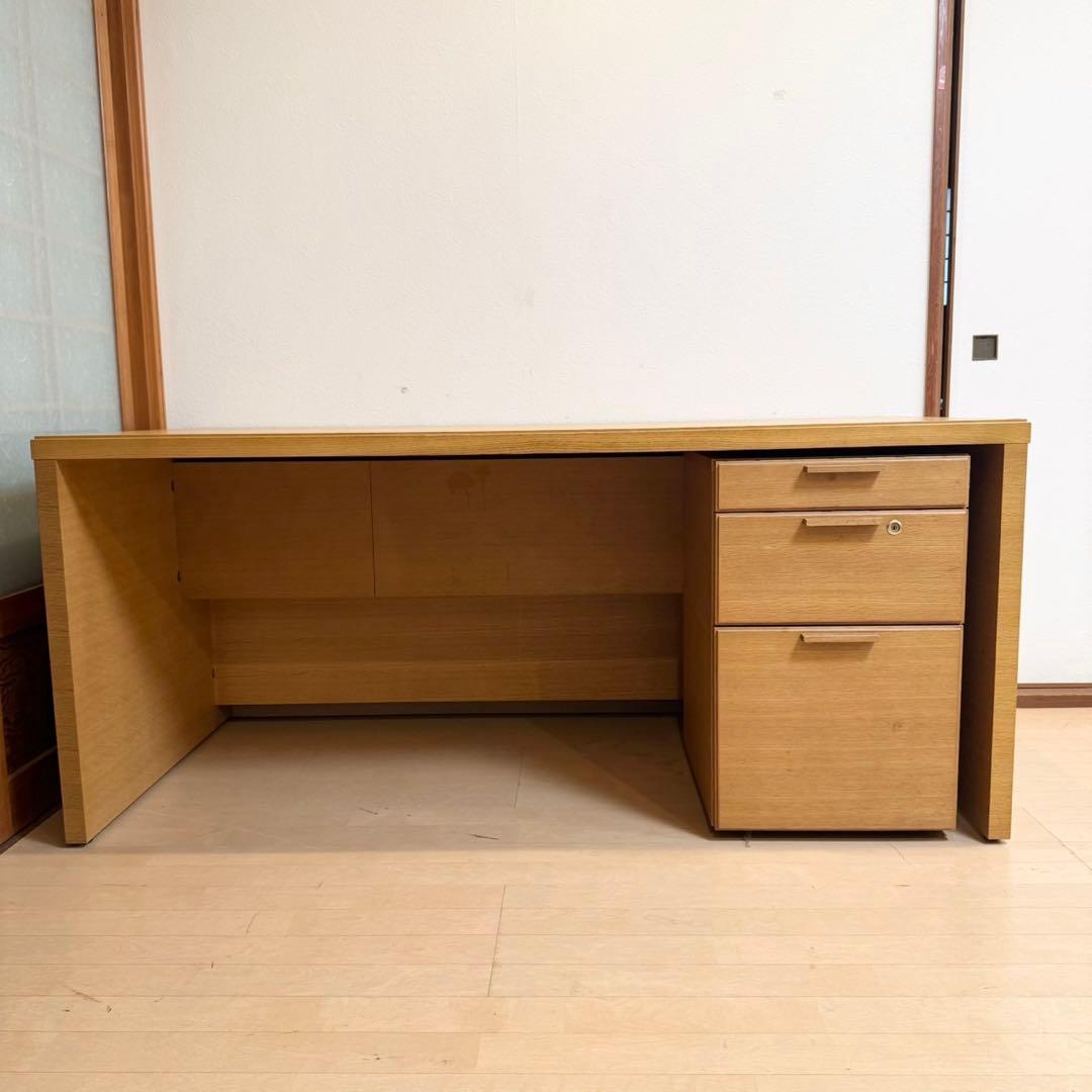 総額27万♪ 高級 カリモク家具 160cm幅プレジデントデスク