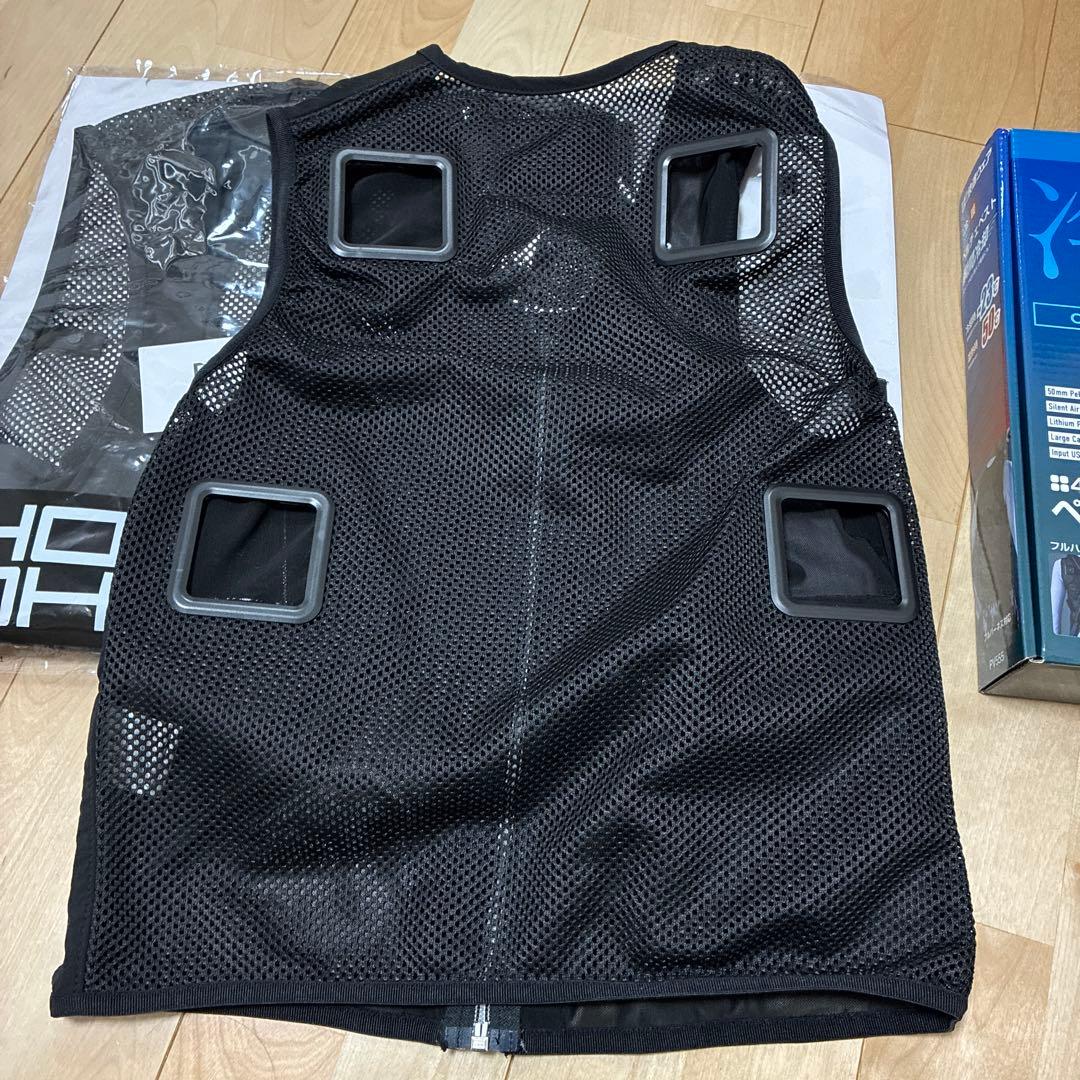 HOOH PV555 ペルチェベスト２枚セット L ブラック